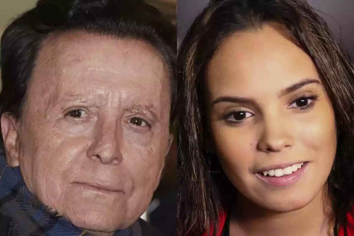Montaje con las caras de Gloria Camila y Ortega Cano