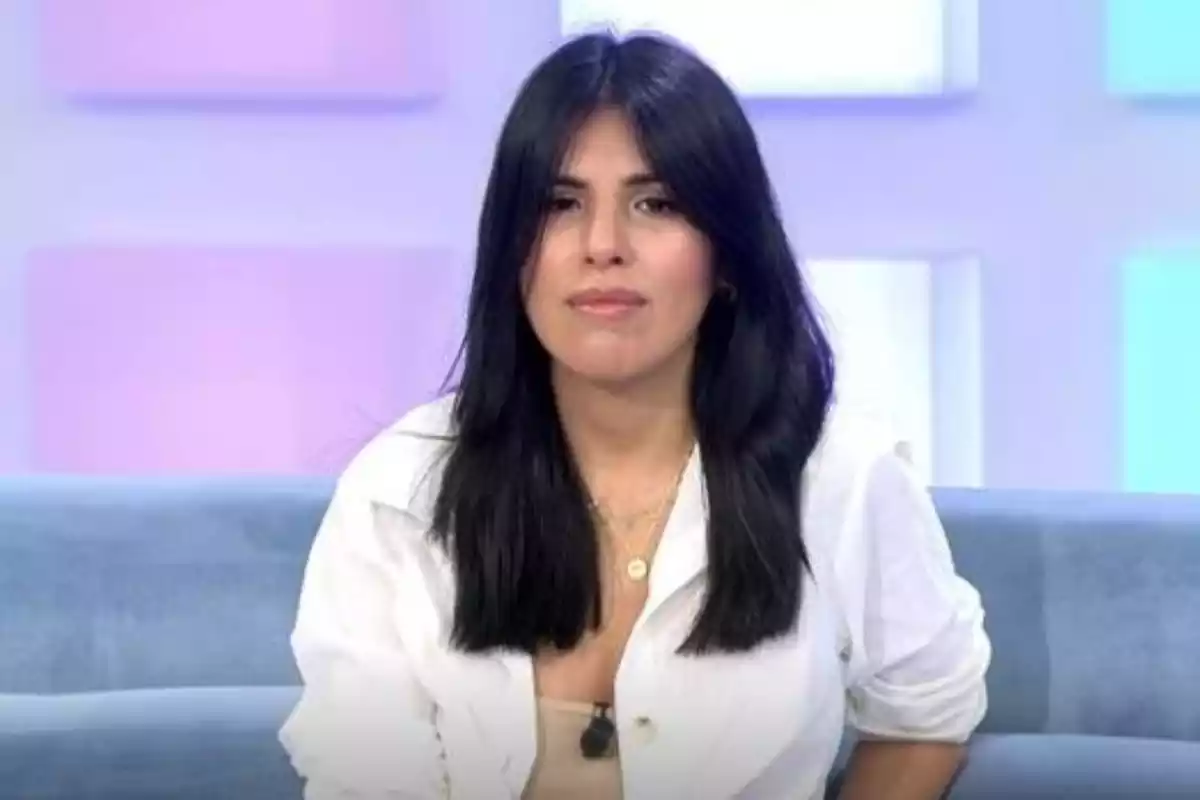 Isa Pantoja en el plató de 'El programa de Ana Rosa', en Telecinco