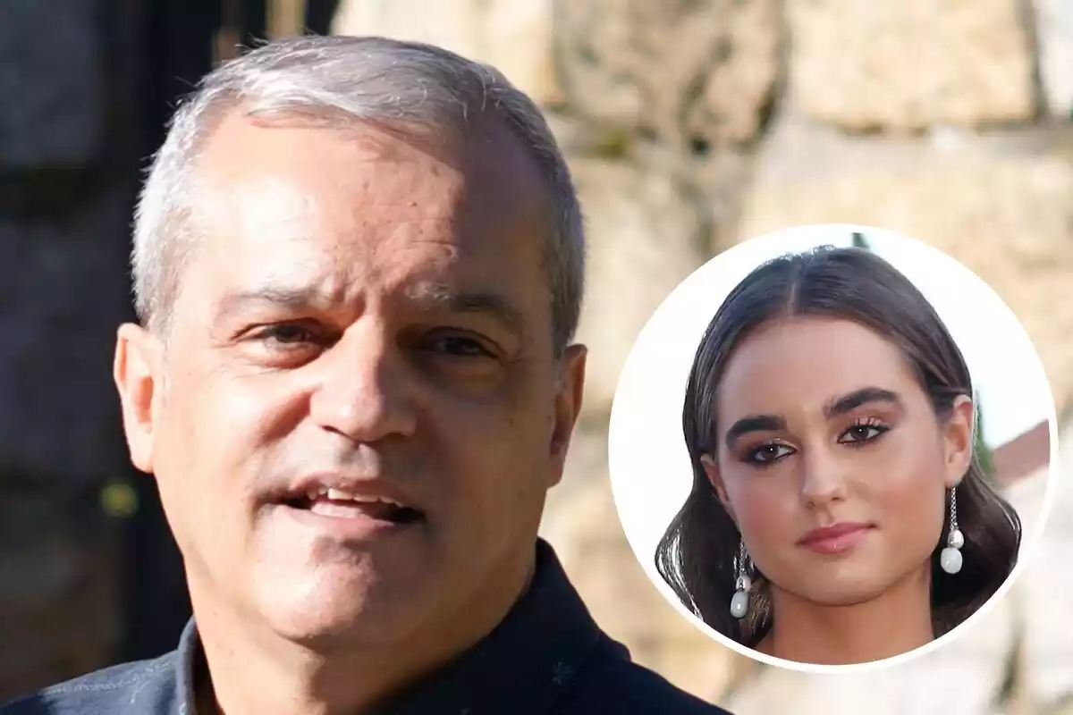 Montaje con las caras Ramón García y su hija Natalia