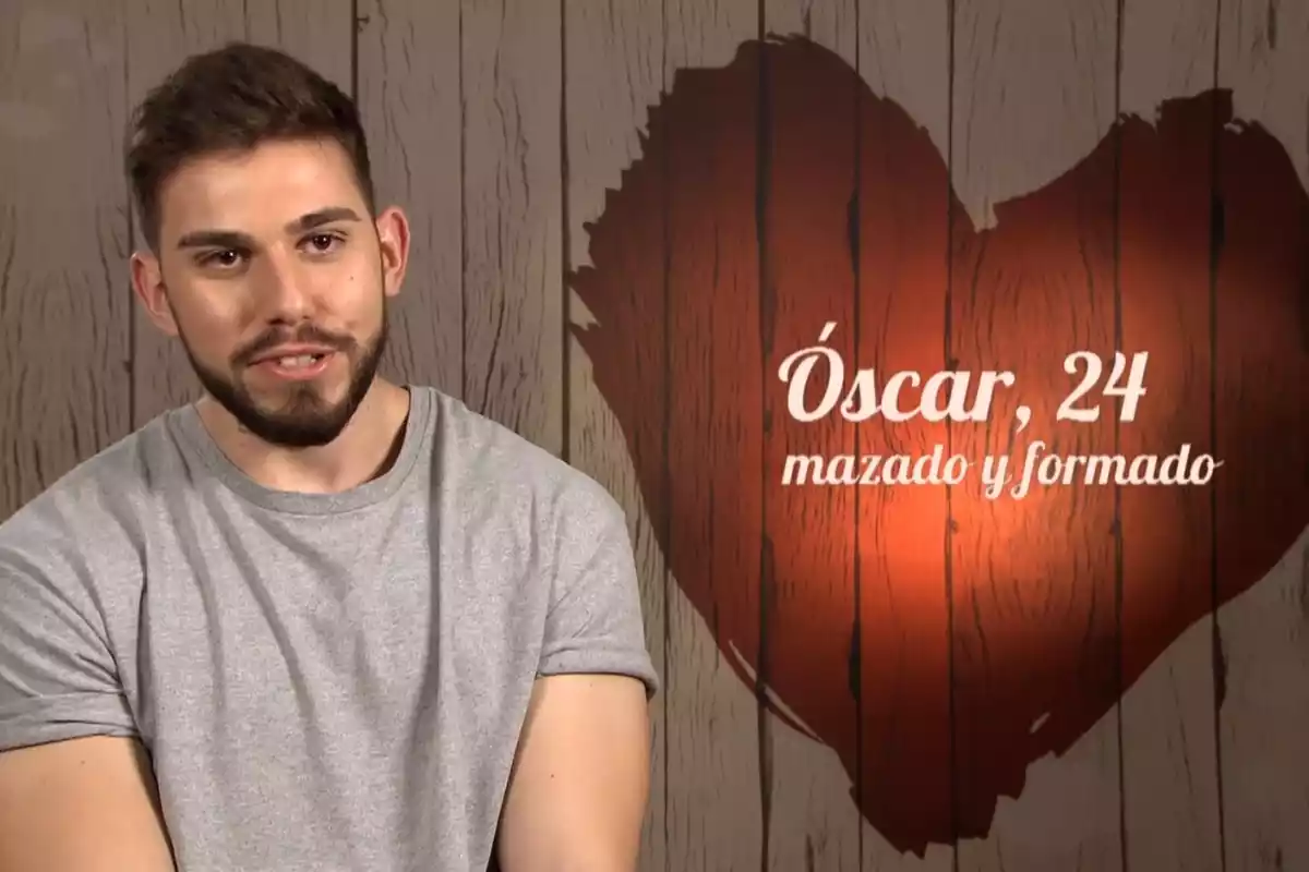 Oscar, el concursante de First Dates