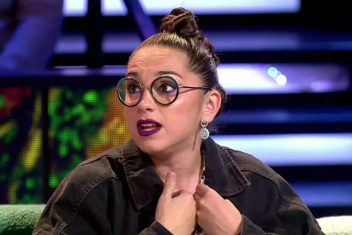 Míriam Corregüela, hija de Ginés Corregüela, hablando en el plató de ‘Supervivientes 2023’ Míriam Corregüela, hija de Ginés Corregüela, hablando en el plató de ‘Supervivientes 2023’