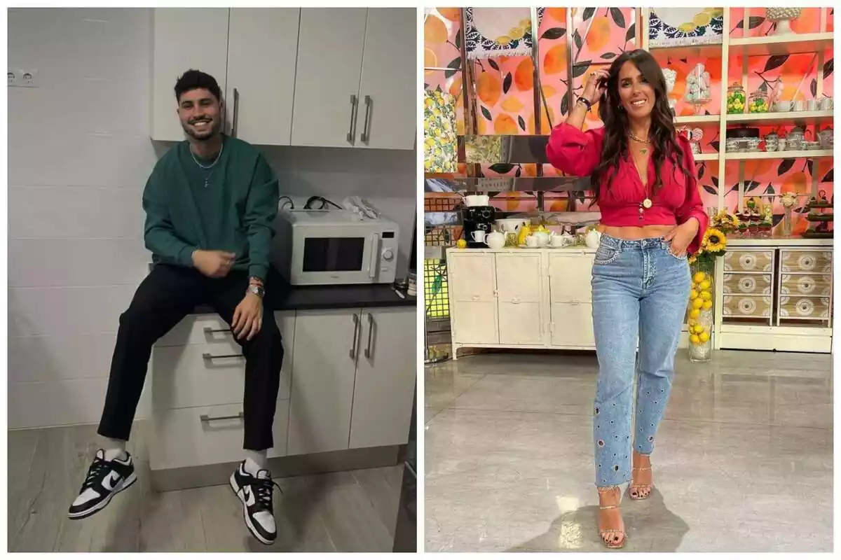 Montaje de fotos de Samuel Chávez, concursante de ‘La Isla de las Tentaciones’, y Anabel Pantoja Montaje de fotos de Samuel Chávez, concursante de ‘La Isla de las Tentaciones’, y Anabel Pantoja